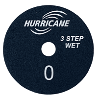 Hurricane 3 Step Wet Polishing Pad - Step 0