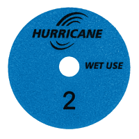 Hurricane 3 Step Wet Polishing Pad - Step 2