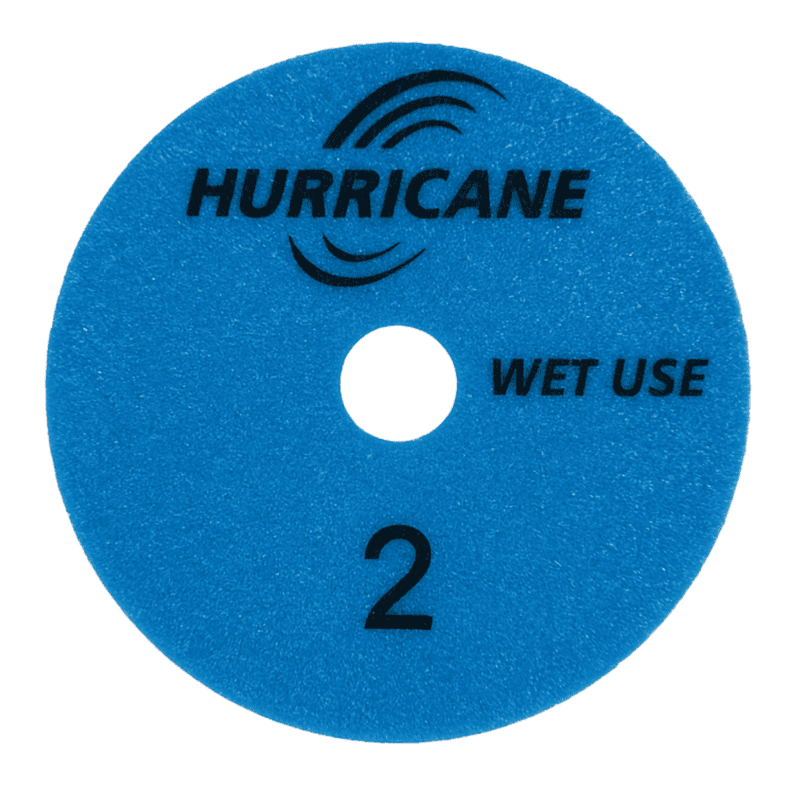 Hurricane 3 Step Wet Polishing Pad - Step 2