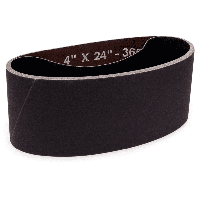 Sanding Belt, Silicone Carbide, 4" x 24", 36 Grit