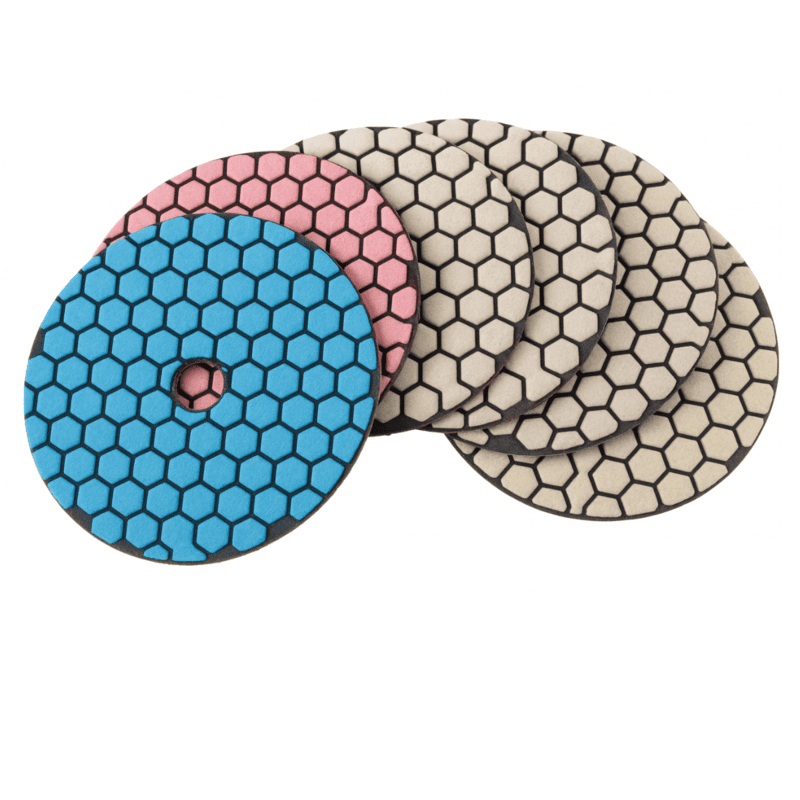 DT Dry Polishing Pad - 4", 100 grit
