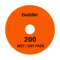 Budder Wet/Dry Pad - 4", 200 grit