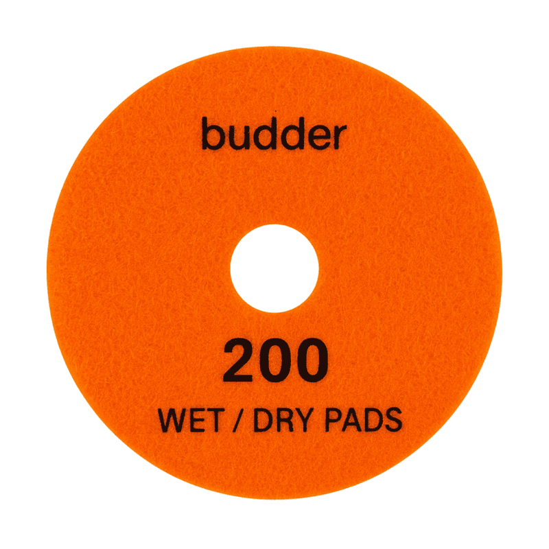 Budder Wet/Dry Pad - 4", 200 grit