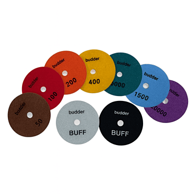 Budder Wet/Dry Pad - 4", 400 grit Budder Wet/Dry Pad - 4", 400 grit