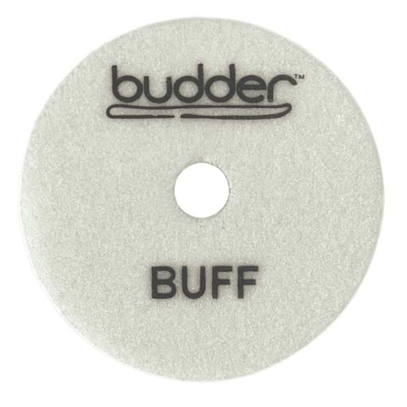 Budder Wet/Dry Pad - 5", White Buff