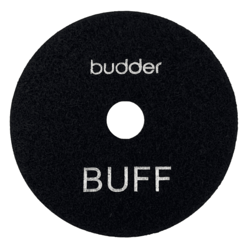 Budder Wet/Dry Pad - 4" Black Buff