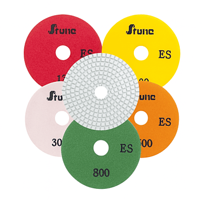 Stone Wet Polishing Pad - 4", 3000 grit (Engineered Stone) Stone Wet Polishing Pad - 4", 3000 grit (Engineered Stone)