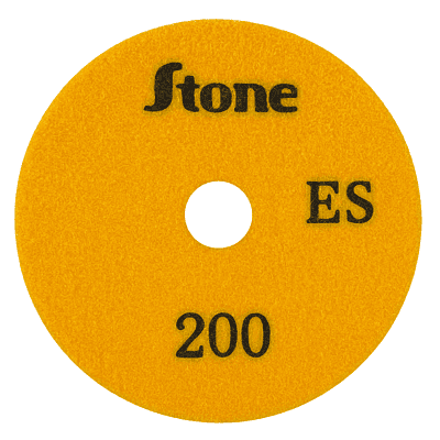 Stone Wet Polishing Pad - 4", 200 grit (Engineered Stone) Stone Wet Polishing Pad - 4", 200 grit (Engineered Stone)
