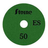 Stone Wet Polishing Pad - 4", 50 grit (Engineered Stone)