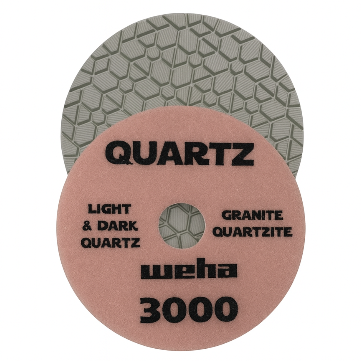 Weha Wet Polishing Pad - 4", 3000 grit (Engineered Stone) Weha Wet Polishing Pad - 4", 3000 grit (Engineered Stone)