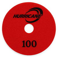 Hurricane Wet Pad - 4", 100 grit