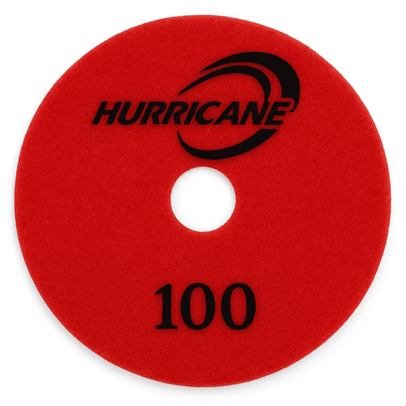 Hurricane Wet Pad - 4", 100 grit