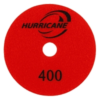Hurricane Wet Pad - 4", 400 grit