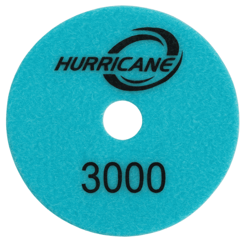 Hurricane Wet Pad - 4", 3000 grit