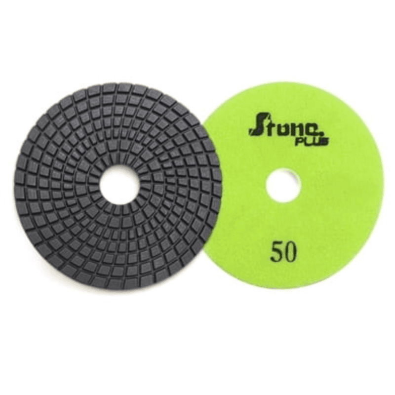Stone Plus Wet Polishing Pad - 4", 400 grit