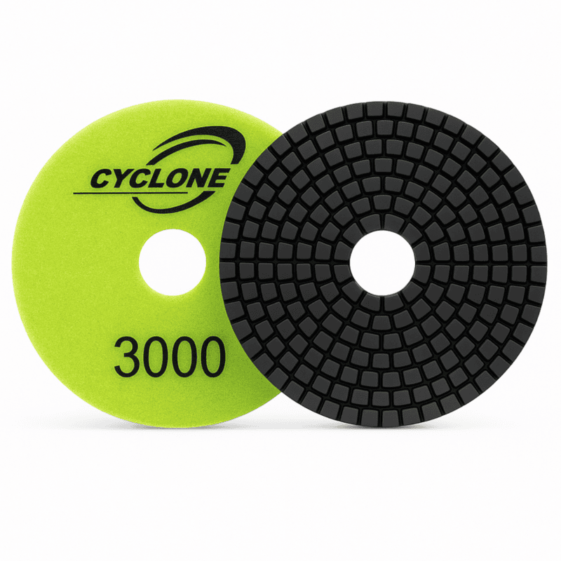 Cyclone Wet Polishing Pad R Series - 4", 3000 grit