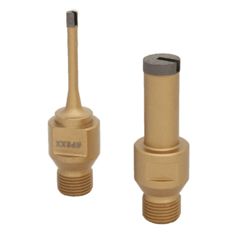 Apexx CNC Non Core Bit - 1/4" (Half Gas)