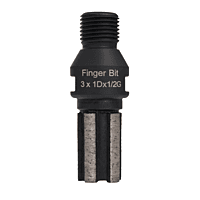 Stone Plus Finger Bit - 1"