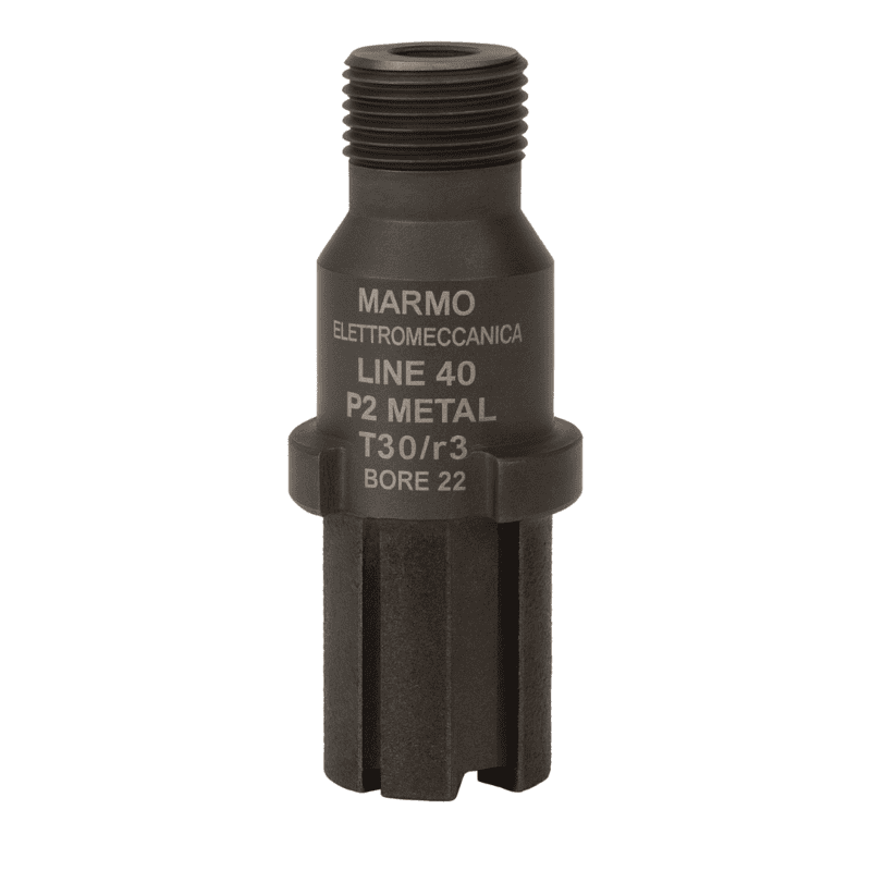 Marmo Elettromeccanica EHS Profile Wheel - Line 40, P2 Metal, T30/r3 Bore 22