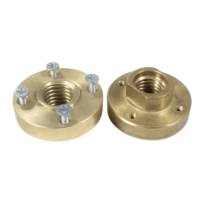 Flush Mount Adapter - Brass