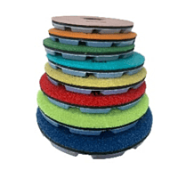Budder Velcro Turbo Pad - 5", 50 grit