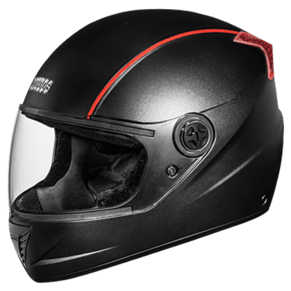 STUDDS PROFESSIONAL BLACK WITH RED STRIP C/V (M)