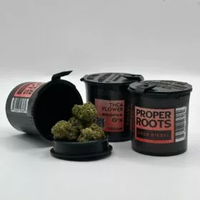 PROPER ROOTS PREMIUM THC-A FLOWER 1 GRAM 30CT JAR