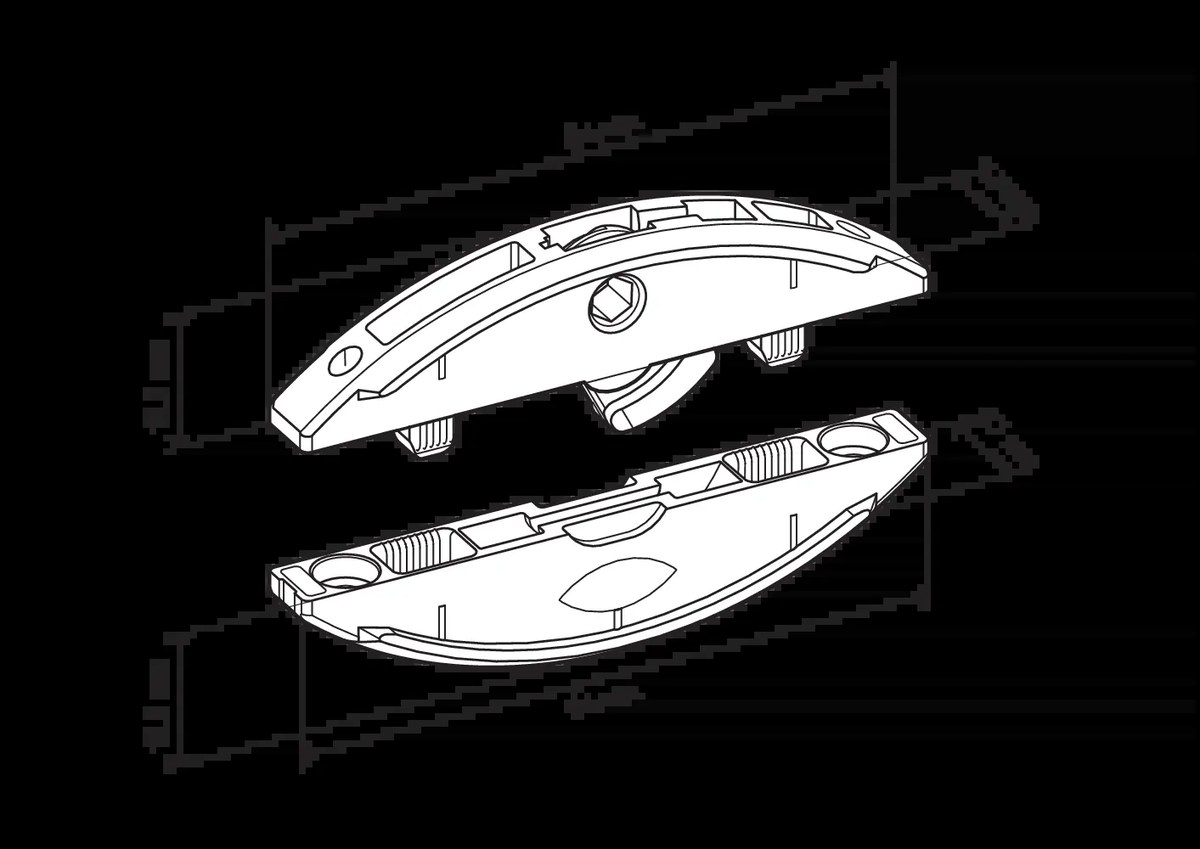 Lamello P-System 145312 connector assortment professional, in Sortainer