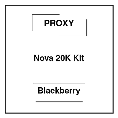 Proxy Nova 20K Kit Blackberry