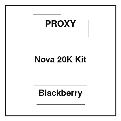 Proxy Nova 20K Kit Blackberry