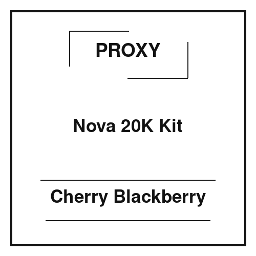 Proxy Nova 20K Kit Cherry Blackberry