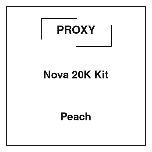 Proxy Nova 20K Kit Peach