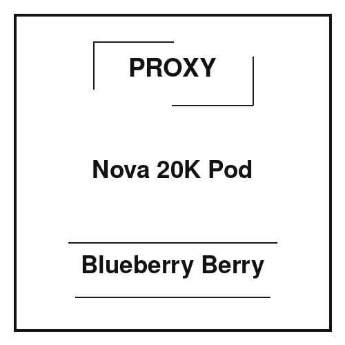 Proxy Nova 20K Pod Blueberry Berry