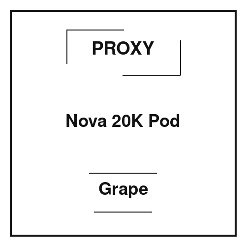 Proxy Nova 20K Pod Grape