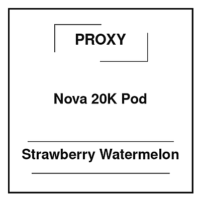 Proxy Nova 20K Pod Strawberry Watermelon