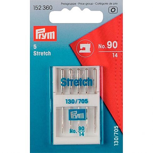 Prym - Aghi Macchina da Cucire per tessuti elastici Stetch nr. 90