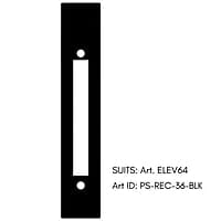 LOCKTON S/Steel SCAR PLATE (RECTANGLE 377 x 70mm) LOCKTON S/Steel SCAR PLATE (RECTANGLE 377 x 70mm)