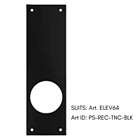 LOCKTON S/Steel SCAR PLATE (RECTANGLE 225 x 69mm)