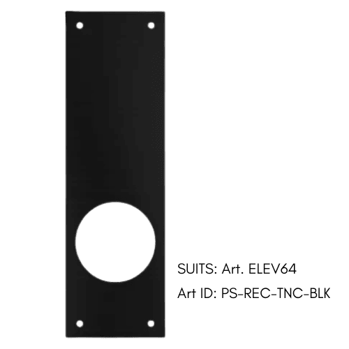 LOCKTON S/Steel SCAR PLATE (RECTANGLE 225 x 69mm)