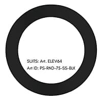 LOCKTON Stainless Steel Scar Plate (Round, 75mm Diameter) LOCKTON Stainless Steel Scar Plate (Round, 75mm Diameter)