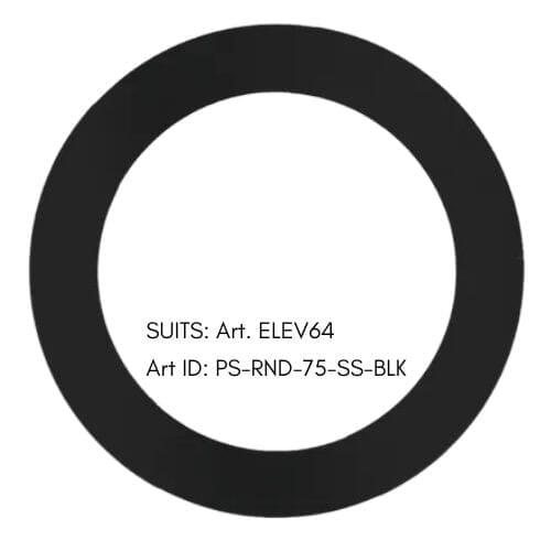 LOCKTON Stainless Steel Scar Plate (Round, 75mm Diameter) LOCKTON Stainless Steel Scar Plate (Round, 75mm Diameter)