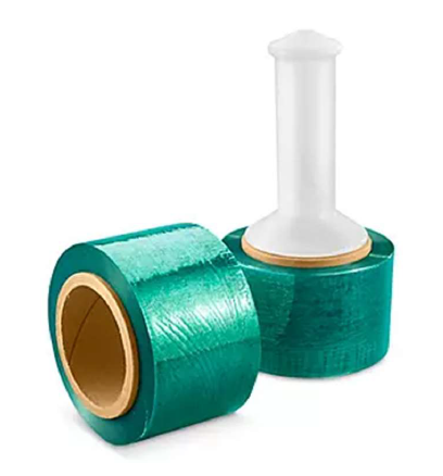 PELICULA STRECH FILM 3"X1000' VERDE C/18PZAS