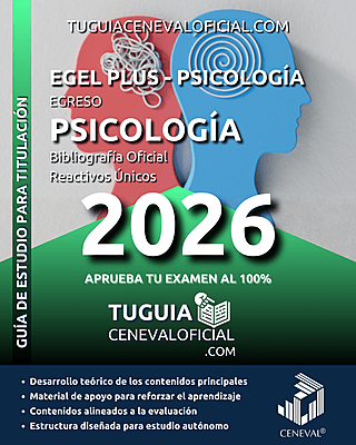 Guía CENEVAL Psicología 2026