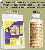 Pepper Turmeric Crunch Puffed Rice Bar