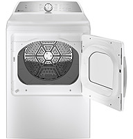 GE Profile™ PTD60GBSRWS ENERGY STAR® 7.4 cu. ft. Capacity aluminized alloy drum Gas Dryer GE Profile™ PTD60GBSRWS ENERGY STAR® 7.4 cu. ft. Capacity aluminized alloy drum Gas Dryer