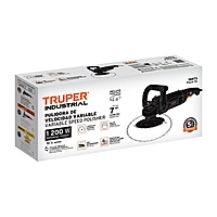 Pulidora 7' 1200 W velocidad variable, industrial, Truper - PULA-7N / 16673