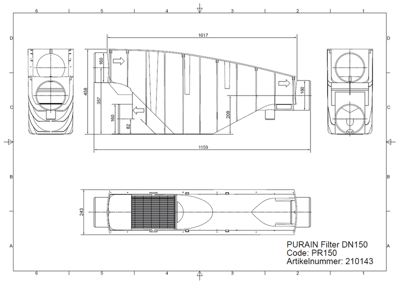 Intewa PURAIN PR150 6" Jump Prefilter