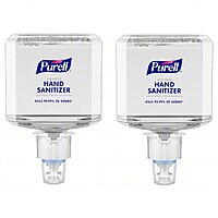 PURELL Hand Sanitizer: ES4 Series, Foam, Cartridge, 1,200 mL, Clean, 2 PK