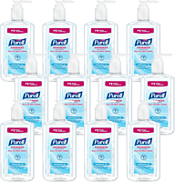PURELL 20OZ ADVANCED HAND SANITIZER GEL CASE 12PCS