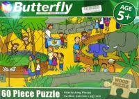 PUZ012 - 60PC PUZZLE BUTTERFLY